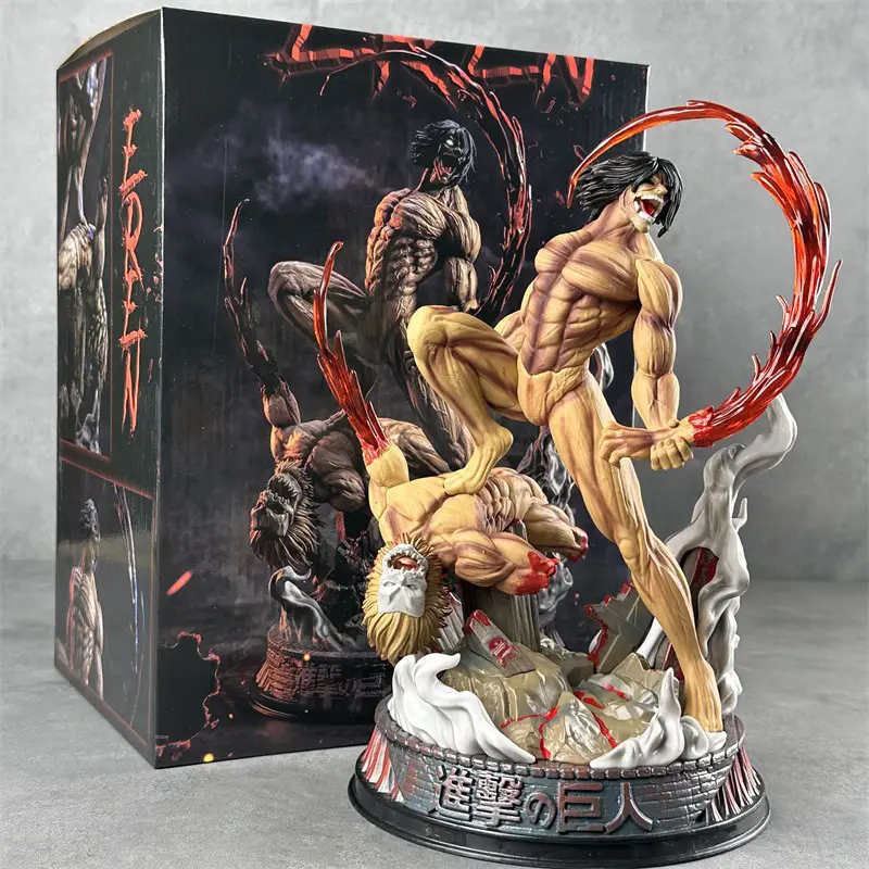 Gaming collectible figures and statues on display shelf
