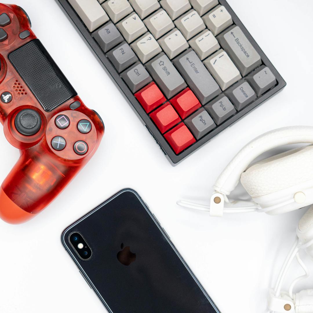 Gaming merchandise including t-shirts, mugs and accessories